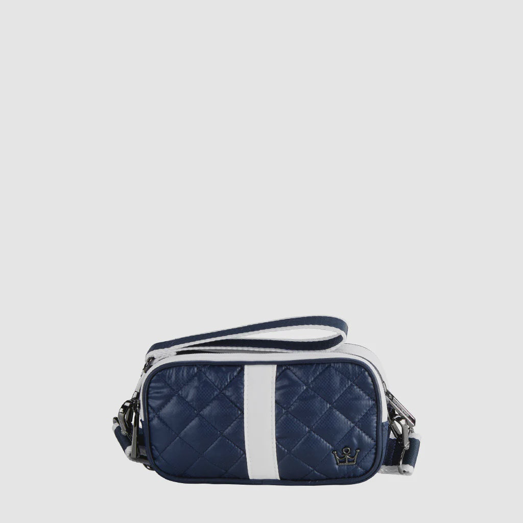 24+7 Triple Threat Crossbody Navy/White