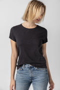 Short Sleeve Crewneck : Black