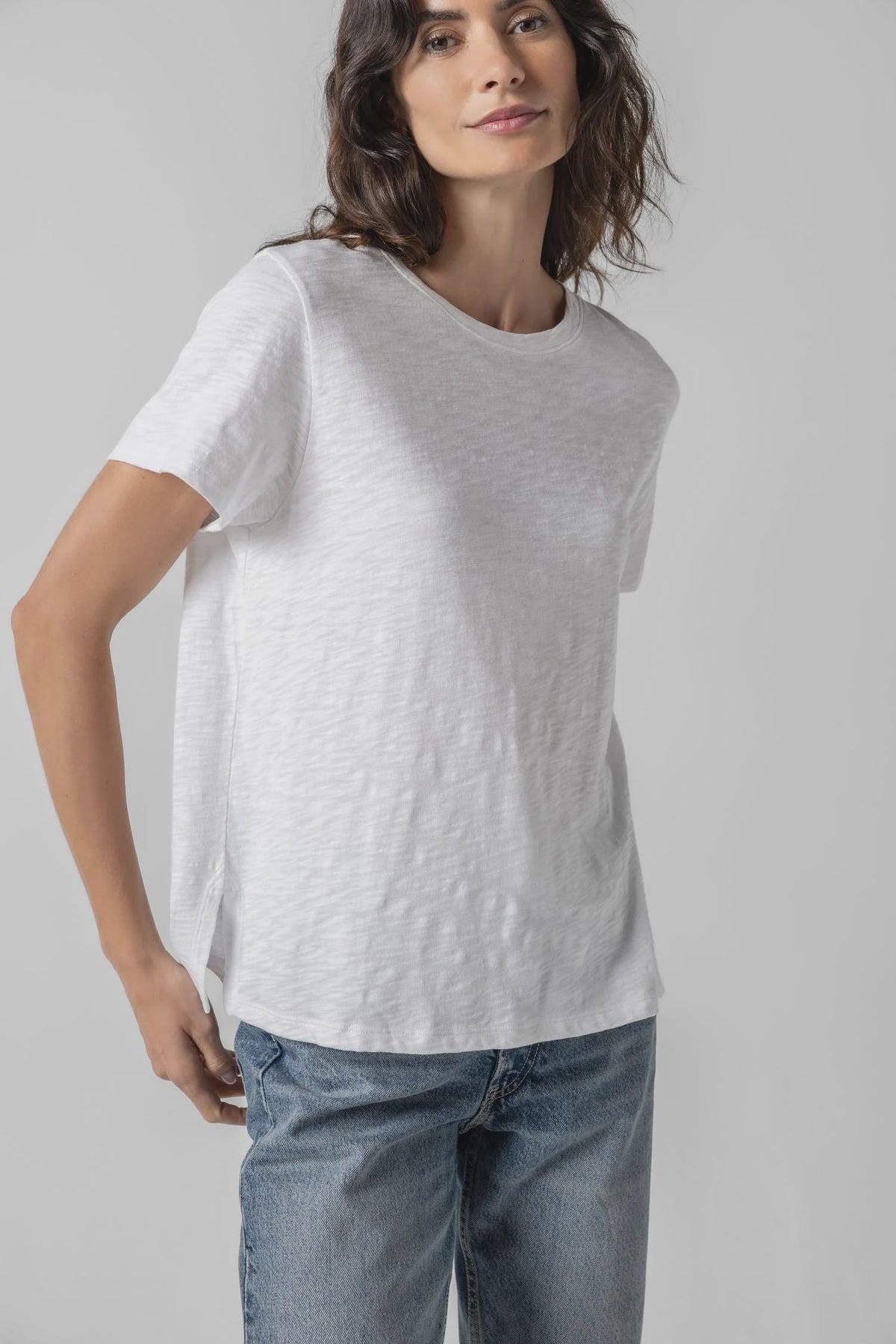 Boyfriend Tee - White