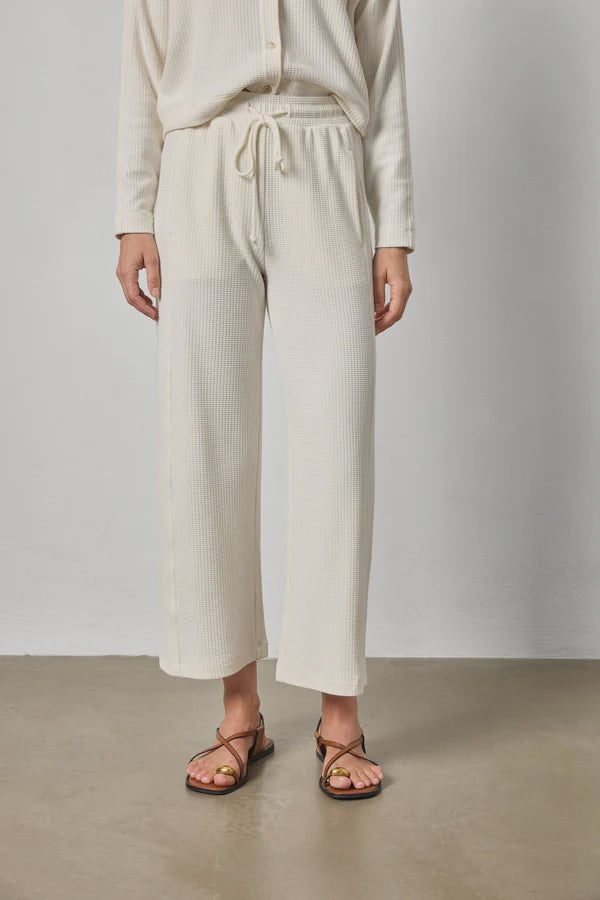 Side Panel Pant - Ecru
