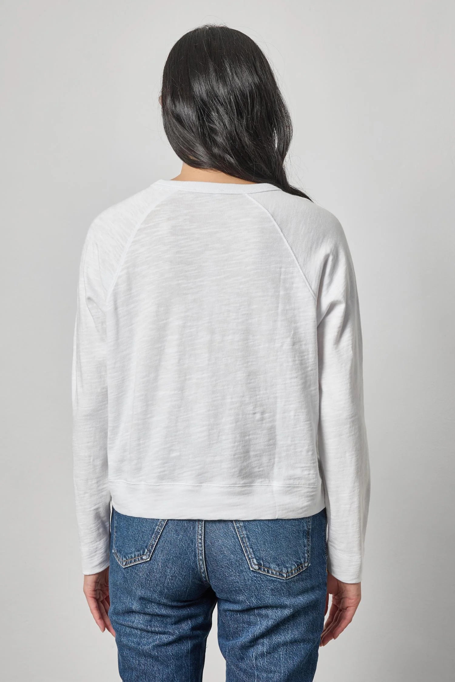 Vintage Sweatshirt Tee White