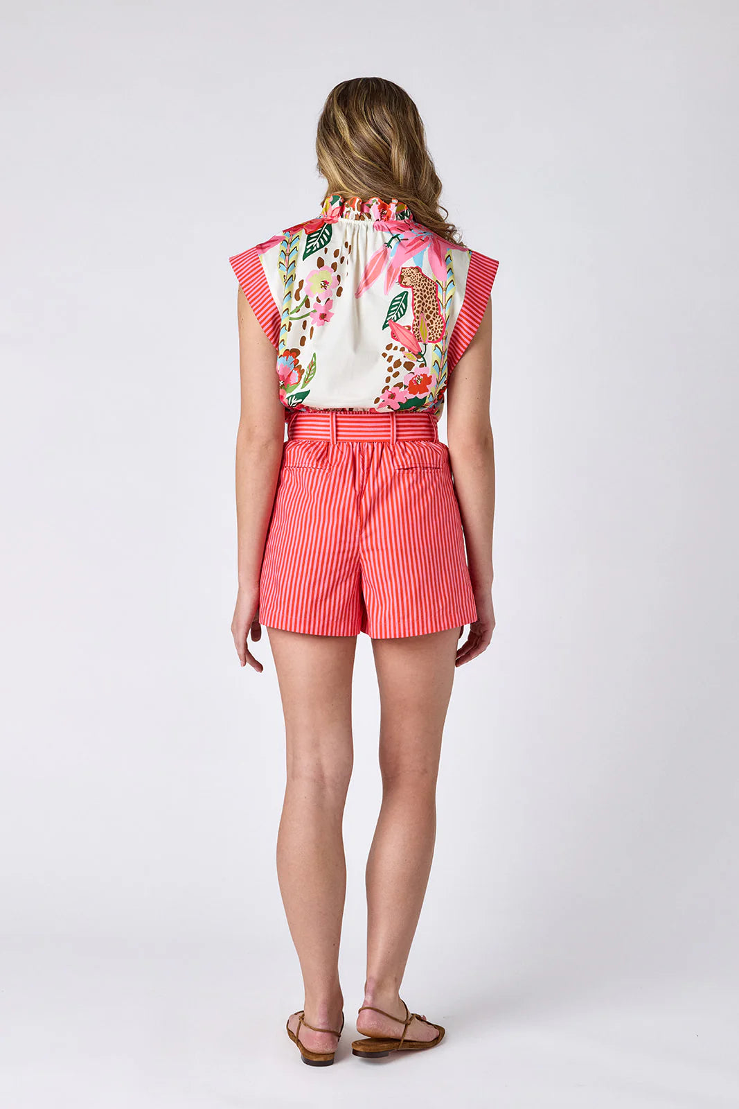 Lettie short in Rosy Ribbon