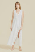 Sorrento Dress - White Crochet