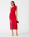 Palma Dress Dark Red