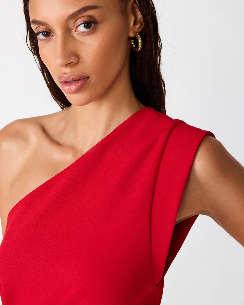 Palma Dress Dark Red