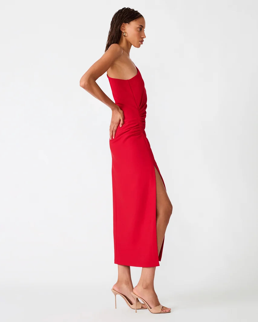 Palma Dress Dark Red