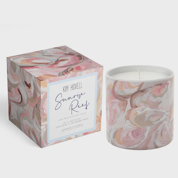 Sunrise Reef Boxed Candle