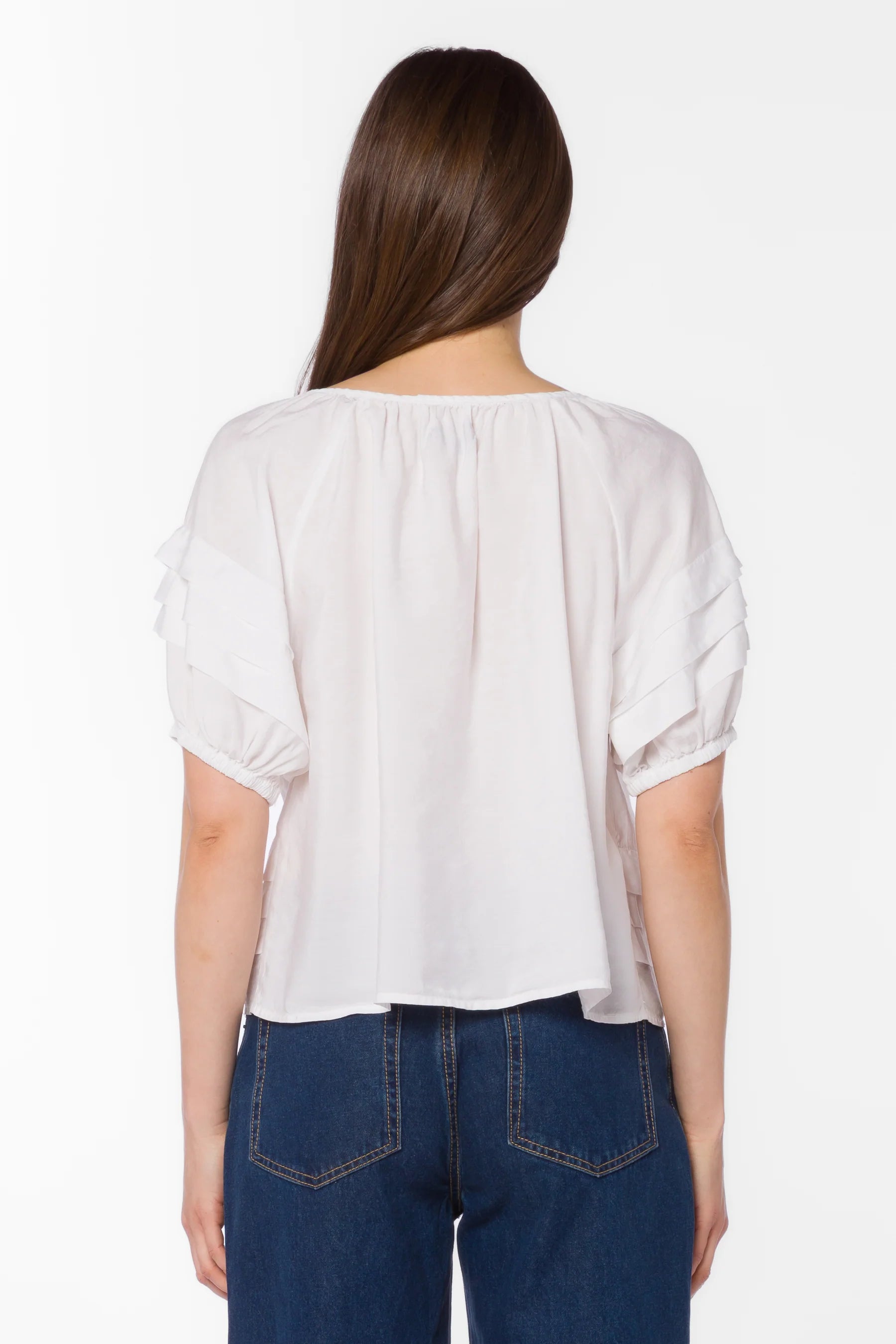 Taisha Top in White