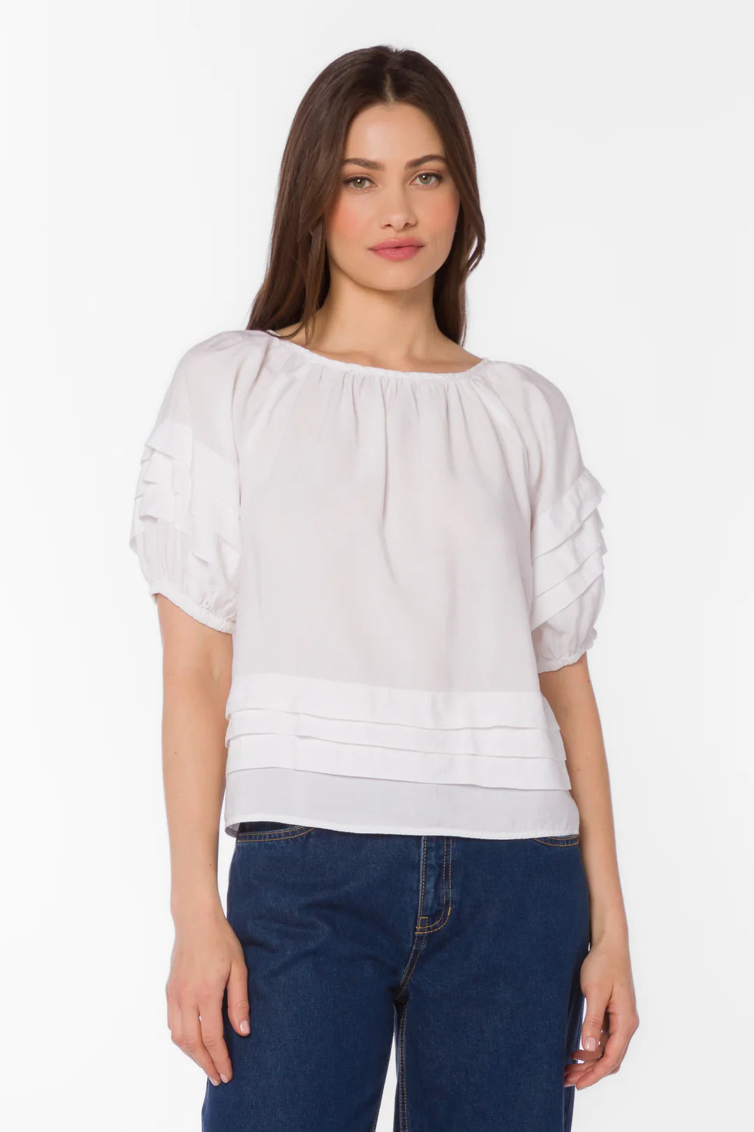 Taisha Top in White