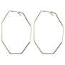 Amber Eternity Hoops Small