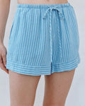 Banded Stripe Short Coastal Wash