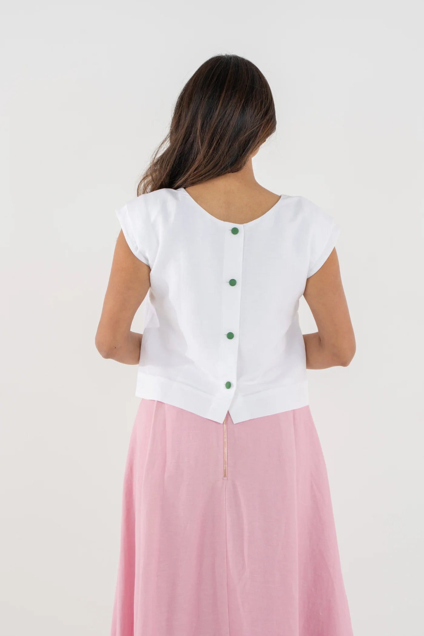 Milly Skirt Blush Flora