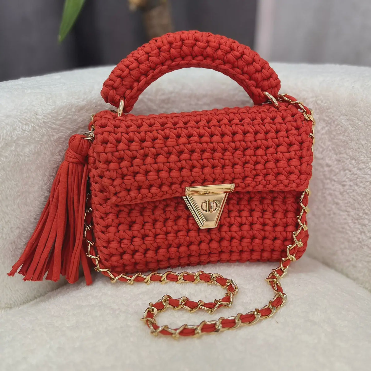 Handmade Bag - Orange