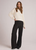Elastic Back Wide Leg Pant