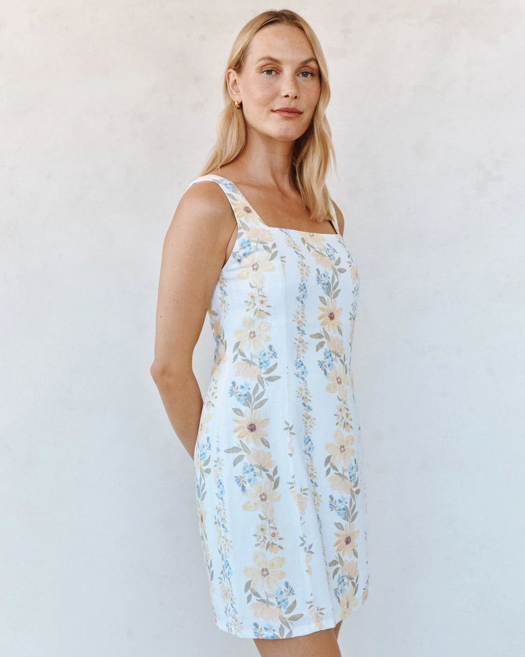 Smocked Mini Dress Wildflower
