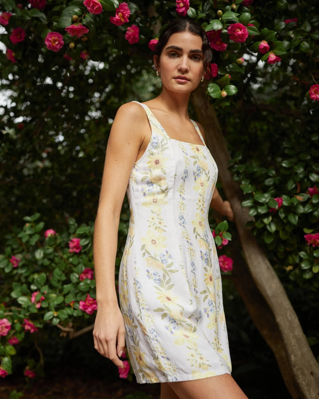 Smocked Mini Dress Wildflower