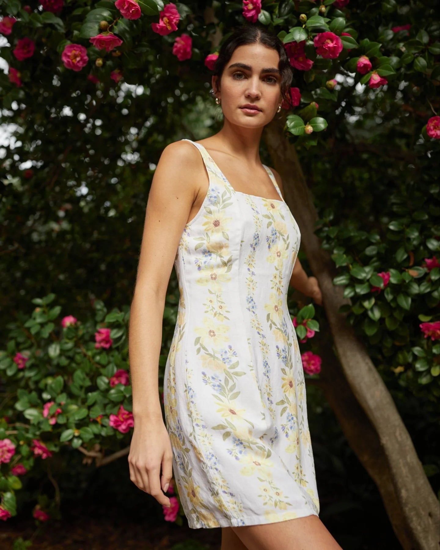 Smocked Mini Dress Wildflower
