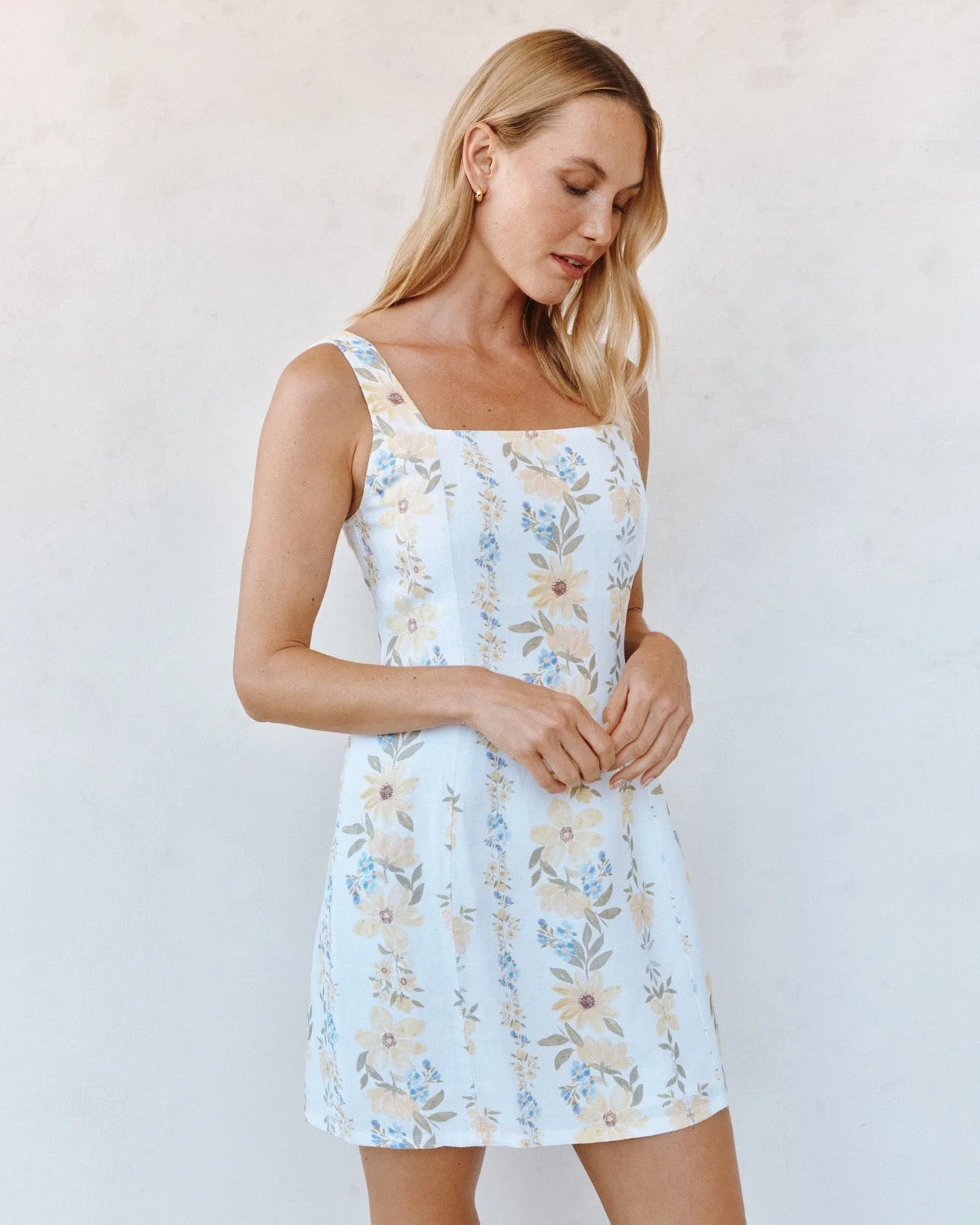 Smocked Mini Dress Wildflower