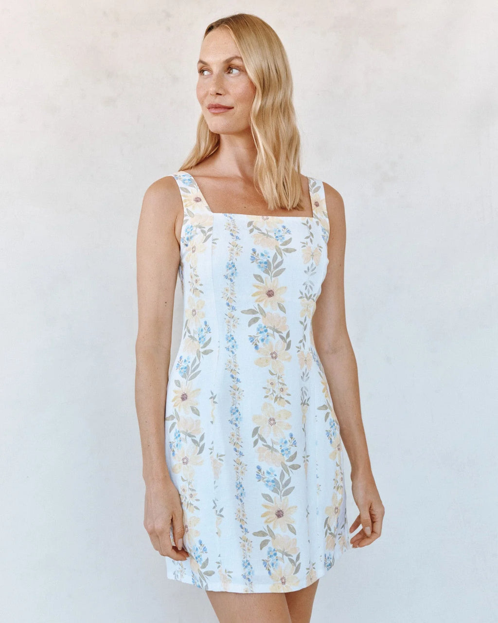 Smocked Mini Dress Wildflower