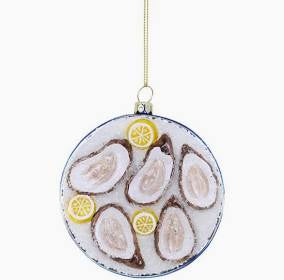 Plated Oyster on Ice