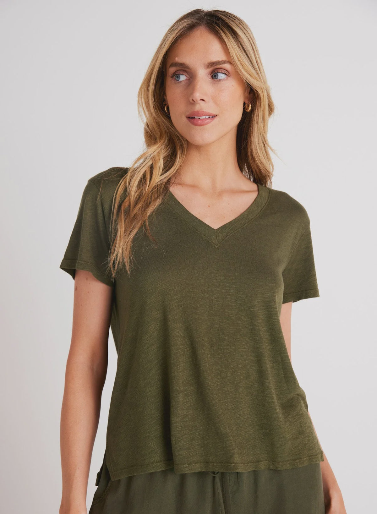 Side Slit Tee Italian Herb
