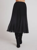 Sunburst Pleat Midi Skirt