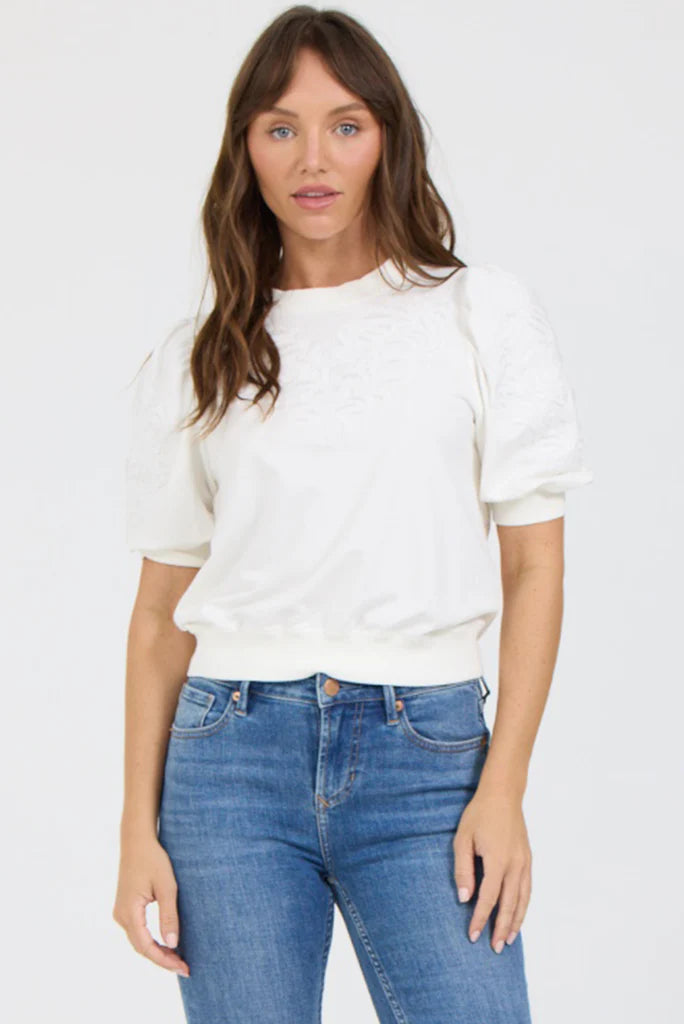 Kyle Top in Off White