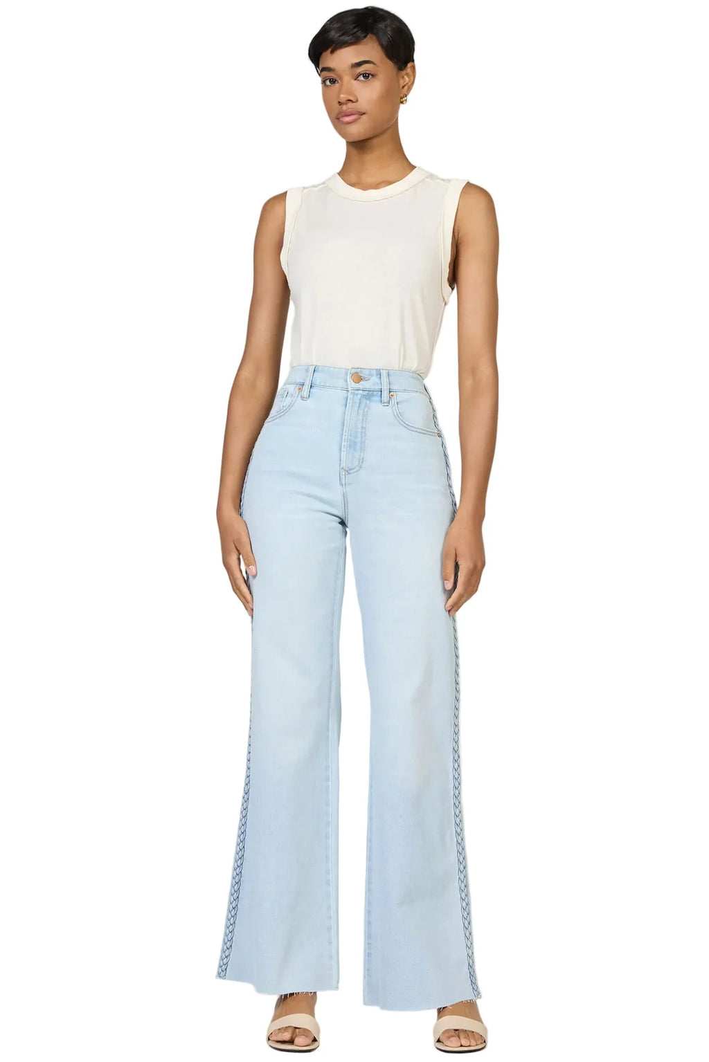 Fiona in Misty Cloud with Braid